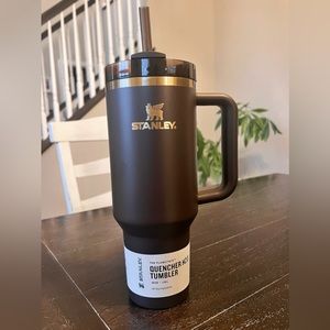 Limited edition chocolate brown/gold Stanley cup